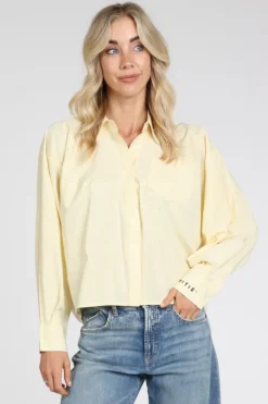 Haute L'Amitié hl10751 Blouse lange mouw Geel