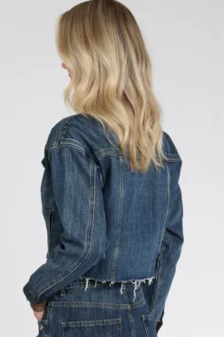 Haute L'Amitié HL10440 Jeansjasje Blue denim