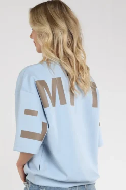 Haute L'Amitié hl10461 Maxi Sweater Licht blauw