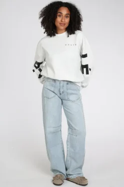 Haute L'Amitié hl10413 Sweater Licht grijs