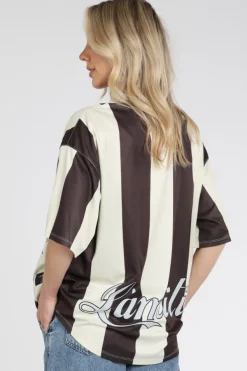 Haute L'Amitié HL10533 T-shirt korte mouw Bruin