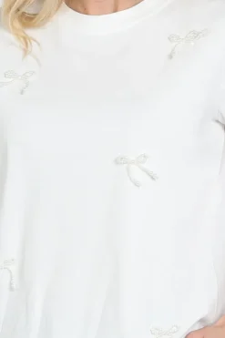 Haute L'Amitié HL10027 T-shirt korte mouw Off white