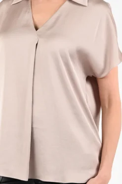 Joseph Ribkoff 261191 Blouse korte mouw Beige
