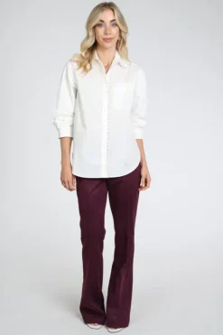 Joseph Ribkoff 263160 Broek Bordeauxrood