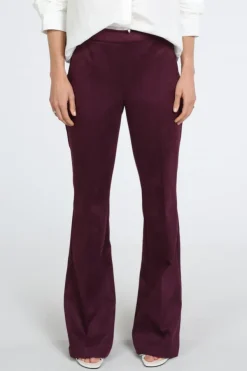 Joseph Ribkoff 263160 Broek Bordeauxrood