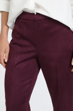 Joseph Ribkoff 263160 Broek Bordeauxrood