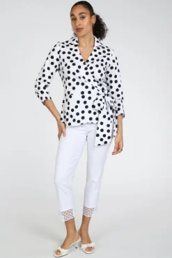 Joseph Ribkoff 261159 Broek Wit