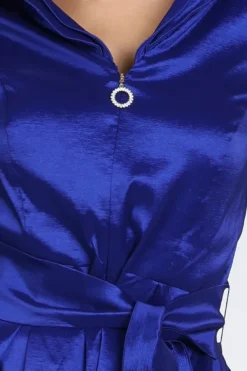 Joseph Ribkoff 261719 Jurk driekwart mouw Royal