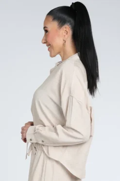 Knit-Ted 261p147 babette Blouse lange mouw Zand