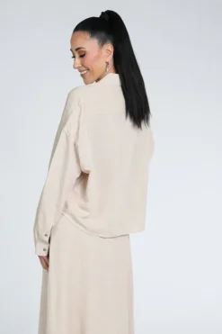 Knit-Ted 261p147 babette Blouse lange mouw Zand