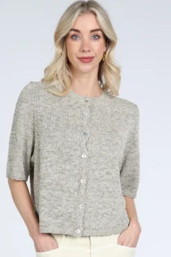 Knit-Ted 261p078 claudie Vest Goud