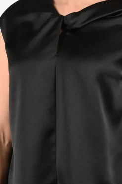 Luisa Cerano 238654-3777 Blouse mouwloos Zwart