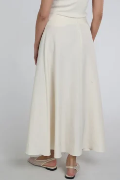 Luisa Cerano 538335-3824 Rok wijd lang Ecru