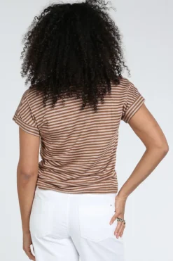 Luisa Cerano 338369-7687 T-shirt korte mouw Vicuna