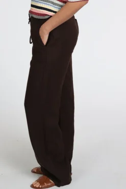 Mac Chiara belt 0294L Broek Bruin