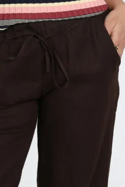 Mac Chiara belt 0294L Broek Bruin