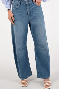 Mac Dakota barrel Jeans Blue denim