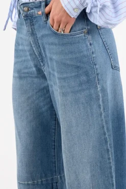 Mac Dakota barrel Jeans Blue denim