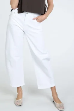 Mac Dakota barrel Jeans White denim