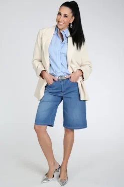 Mac Dream bermuda Short Blue denim