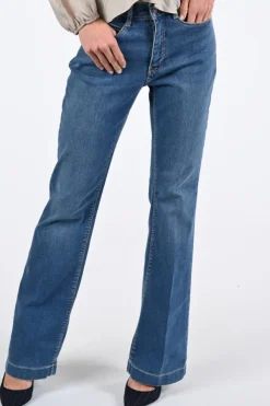 Mac Dream boot Jeans Blue denim