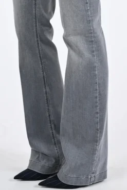 Mac Dream boot long Jeans Grey denim