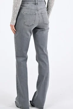 Mac Dream boot long Jeans Grey denim