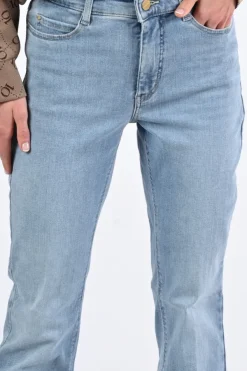 Mac Dream boot long Jeans Light blue denim