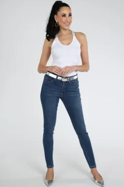 Mac Dream Skinny Jeans Blue denim