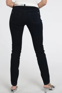 Mac Dream Skinny Jeans Dark blue denim