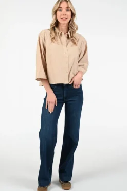 Mac Dream Wide  Jeans Blue denim