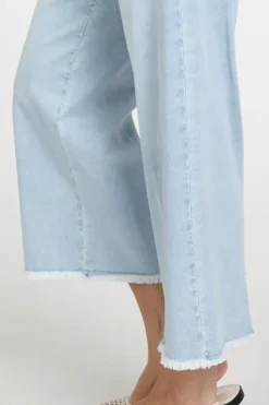 Mac Dream Wide Jeans Light blue denim