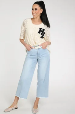 Mac Dream Wide Jeans Light blue denim
