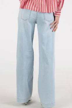 Mac Dream wide 351L Jeans Light blue denim