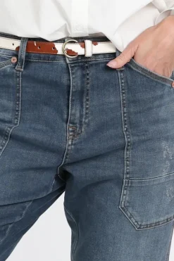 Mac Iowa Baggy Jeans Blue denim