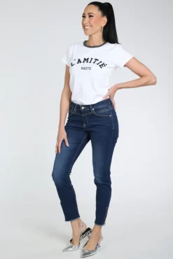 Mac Rich Slim Jeans Dark blue denim