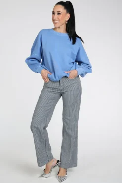 Mac Wide stripe denim Coloured jeans Blue denim