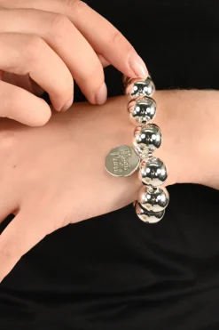 Magic Pearl chunky silver Sierraden Zilver