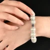 Magic Pearl perlen iced coconut Sierraden Wit