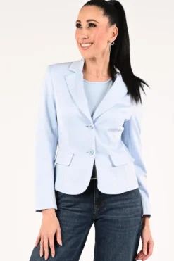 Marc Cain AA 34.10 J24 Blazer Licht blauw
