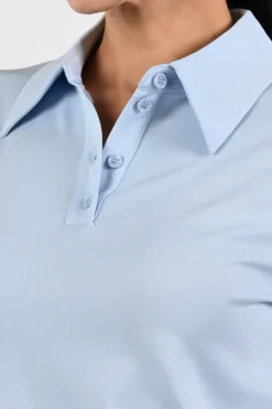 Marc Cain AA 53.02 J14 Polo Licht blauw