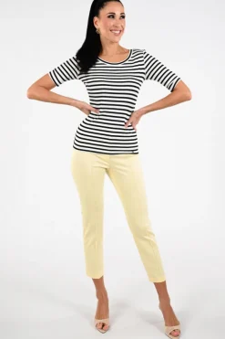Marc Cain AA 48.09 J90 T-shirt korte mouw Zwart