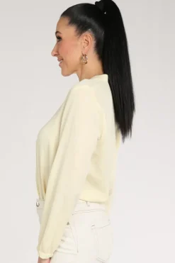 Marc Cain AA 51.03 W39 Blouse lange mouw Geel