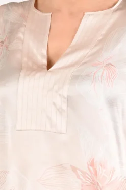 Marc Cain AC 55.04 J61 Blouse korte mouw Licht roze