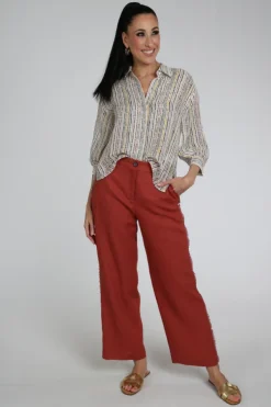 Marc Cain AC 51.39 W51 Blouse lange mouw Geel