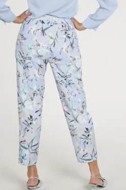 Marc Cain AC 81.51 W37 Broek Licht blauw