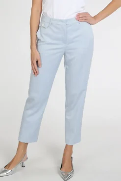 Marc Cain AC 81.51 W34 Broek Licht blauw
