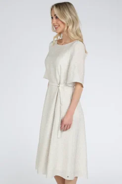 Marc Cain AC 21.32 W58 Jurk korte mouw Zand