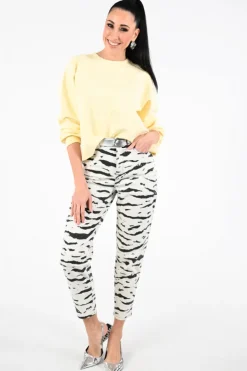 Marc Cain AR 44.07 J09 Sweater Geel