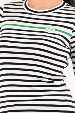 Marc Cain AR 48.07 J90 T-shirt lange mouw Donker groen